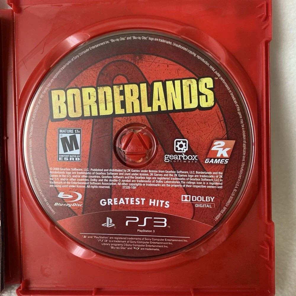 Borderlands Greatest Hits (Sony PlayStation 3, 2009) PS3 CIB